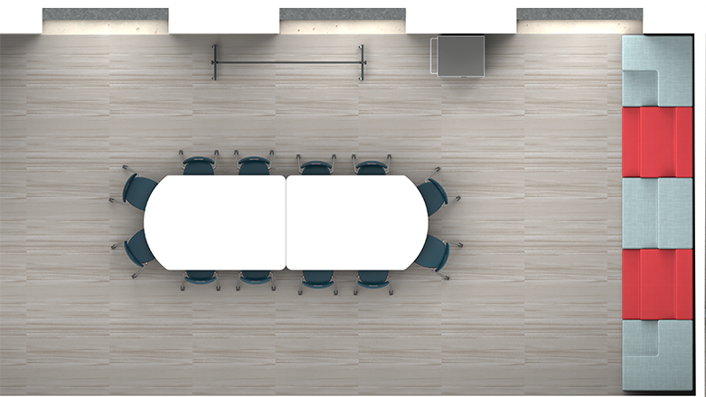 Breakout & Meeting Areas - Plan View